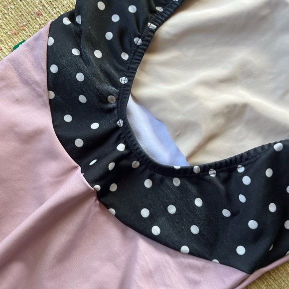 Luckyleo Women’s Polka Dot Leotard Size S - Picture 3 of 4